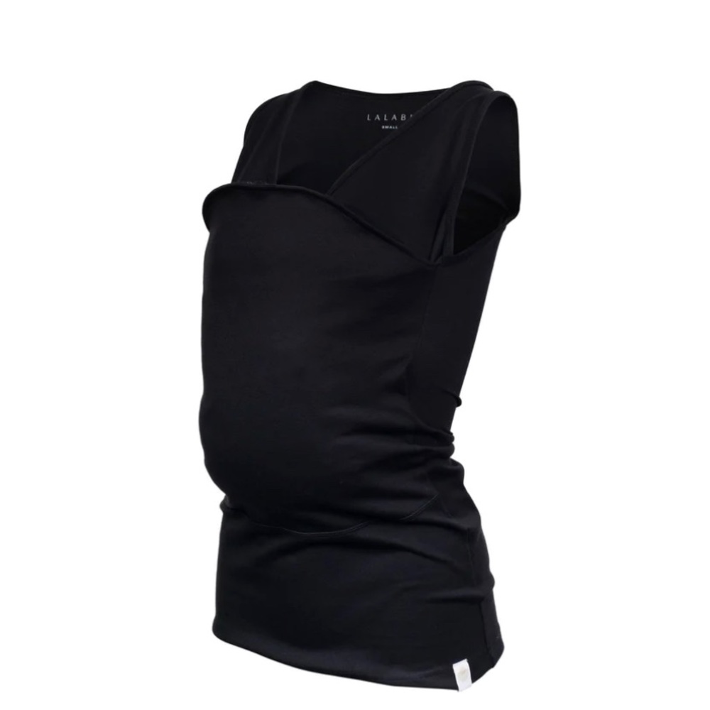 Lalabu soothe baby wearing shirt